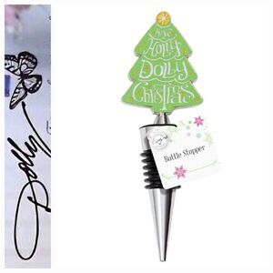 Dolly Parton Holiday Bottle Stopper